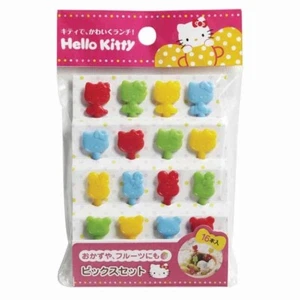 Food Picks TORUNE Hello Kitty Kawaii Lunch Box Japanese Bento Accessories 16pcs - Picture 1 of 3