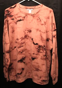 Womens Athleta Womens Dusty Rose (dark pink) Tye Dye Activewear Sweater XL - Picture 1 of 3