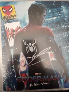 Tom Holland Spider-Man No Way Home Autographed 8x10 Photo W/ COA - Picture 1 of 2