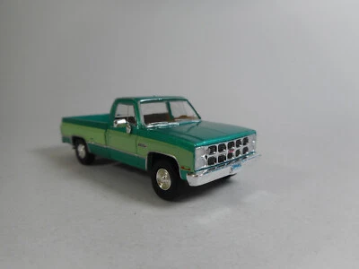 Brekina 1:87 GMC Sierra Grande Pickup Verde Metallico Modello Finitto - Immagine 1 di 4