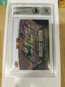 Rudy Ruettiger Signed Upper Deck Card NOTRE DAME BGS Auto Grade 10 - Picture 1 of 2