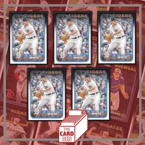 Lote de 5 tarjetas de novato Brendan White Topps #8 2024 - Imagen 1 de 3