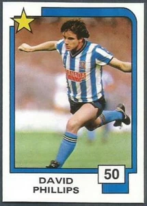 PANINI SOCCER SUPERSTARS 1988- #050-COVENTRY CITY-DAVID PHILLIPS - Picture 1 of 1