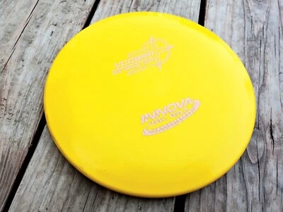 USED Innova Star VCobra 174g Yelllow Disc Golf Midrange Driver OOP RARE Inked - Image 1 of 3