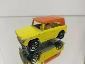 MATCHBOX LESNEY NO 18 COCHE DE CAMPO EN AMARILLO - Imagen 1 de 6