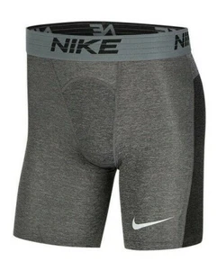 Nike Pro Men's Grey/Black Compress Training Shorts (CJ4822-010) - Size S NWT - Picture 1 of 3
