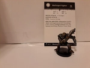D&D Miniatures WOTC Warforged Fighter 06/72 - Bild 1 von 1