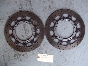 2005 Yamaha YZF R6 Rotores de freno delantero OEM C4 - Imagen 1 de 2