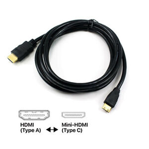 Mini HDMI Male to HDMI Male Adapter Cable Left Right Up Down Angle Plug AU Stock