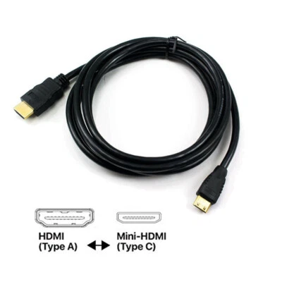 Mini HDMI Male to HDMI Male Adapter Cable Left Right Up Down Angle Plug AU Stock - Image 1 of 4