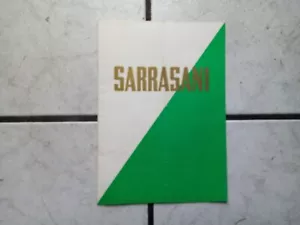 Circus Sarasani Programm/Infoheft ( altes original Heft) aus den 60 er Jahren - Bild 1 von 2