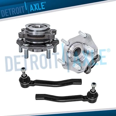 Rolamentos de cubo de roda dianteira hastes de amarração externas para Sentra NV200 Leaf Chevy City Express - Imagem 1 de 4