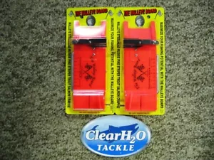 2PK PLACCAGGIO CHIESA TAVOLE PLANANTE WALLEYE DRITTA E STRIPER PORT WALLEYE - Foto 1 di 1