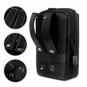 Bolsa Táctica Molle Compacta EDC Utilitaria Gadget Bolsa de Cintura Paquete de Teléfono Funda EE. UU. - Imagen 1 de 12