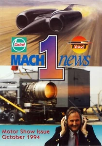 Richard Noble / Andy Green Thrust SSC Land Speed Record 2nd Issue of Mach 1 News - Picture 1 of 3