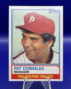 1983 Topps Pat Corrales #637 Philadelphia Phillies - Bild 1 von 2