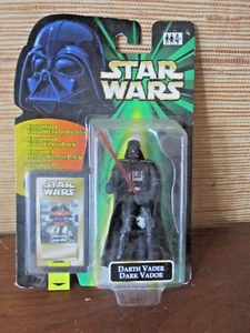1/18 3.3/4 10cm STAR WARS BLISTER EU FLASH BACK DARK VADOR DARTH VADER MULTILOGO - Imagen 1 de 3