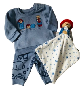 Baby Boys Paddington Bear Pyjamas And Comforter - Picture 1 of 2