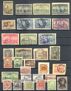 POLEN 29 BRIEFMARKEN - POSTMARKEN - DIE MEISTEN SEHR GUTER ZUSTAND @1 - Bild 1 von 1