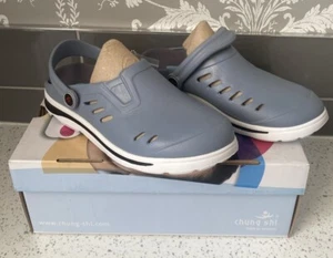 Chung Shi Duflex Dux Future Slider Clog Unisex Blue Uk Size 5 Eu Size 38 #997 - Picture 1 of 12