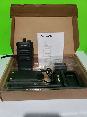 Retevis RT86 Walkie Talkies UHF430-440MHz  Long Range 10W 2600mAh Two Way Radios - Image 1 of 4