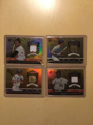 2006 SP Legendary Cuts - Cronología de béisbol 1 lote de 4 tarjetas Don Mattingly  Foto 1 de 4