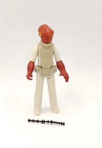 Star Wars Vintage Lili Ledy Admiral Ackbar Rare Variant 80s Complete - Picture 1 of 3