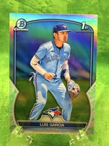 Luis Garcia - Lunar Glow - 2023 Bowman Chrome #BCP-94 Toronto Blue Jays - Bild 1 von 11