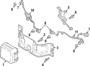Genuine Mazda Front Camera KSE1-67-RC0A - Picture 1 of 1