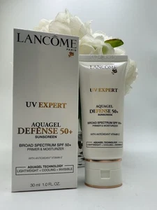 Lancome UV Expert Aquagel Sunscreen Primer & Moisturizer SPF 50 - 1oz Exp 11/23 - Picture 1 of 2