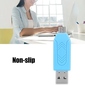 5x USB2.0 Mobile Phone Computer Dual Use For OTG Card Reader Support For Andr FY - Afbeelding 1 van 17