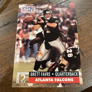 BRET FAVRE PROSET 1991 ROOKIE CARD #762 - Picture 1 of 2