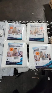 Pack of 4 Mattress Zippered Encasement Unused Mix Sizes Minor Packaging defect - Picture 1 of 2