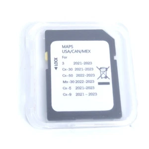 Latest Navigation SD Card for 2021 - 2023 CX5 CX9 CX30 MX30 CX50 GPS Maps USA - Picture 1 of 2