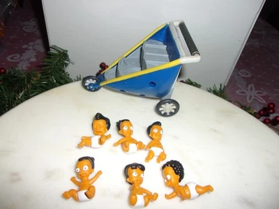 LOS SIMPSON WOS INTERACTIVO SUELTO figura OCTUPLETS 7 FALTA 1 Foto 1 de 2