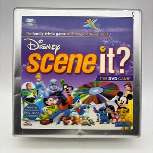 Disney Scene It DVD Game Tin Edition COMPLETE ScreenLife 2005 Pixar Trivia - Picture 1 of 10