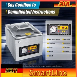 Profi DZ-260S Vakuumierer Tisch Vakuumiergerät Vakuummaschine Vakuumgerät Kammer - Bild 1 von 24