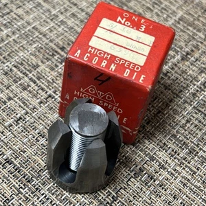 GTD Greenfield 5/8”- 18 NF #3 HSS Acorn Die 1-3/8” OAL 1-1/4” OD USA (1-H1) - Bild 1 von 3