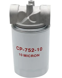Spin-On Hydraulic Oil Filter Assembly10 Micron20 GPM 200 PSI 3/4" NPTF PortsR... - Picture 1 of 7