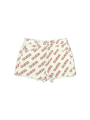 Pantalones cortos Guess para mujer marfil 26W Foto 1 de 2
