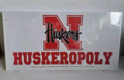 Huskeropoly Monopoly Board Game University of Nebraska New Factory Sealed - Image 1 of 3