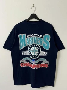 Vintage 1997 Seattle Mariners MLB Champs T-Shirt AN44856 - Picture 1 of 2