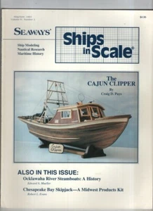 Seaways Ships In Scale Mag The Cajun Clipper May/June 1993 020922NONR - Imagen 1 de 1