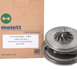GTB1449VZ TURBO TURBOCHARGER CHRA CORE CARTTRIGE MELETT 1102-214-912 - Picture 1 of 9