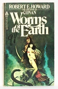 ROBERT E. HOWARD—WORMS of the EARTH—Ace Science Fiction—1st ACE printing, 6/1979 - Picture 1 of 5