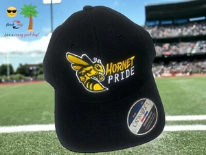 Hornet Pride Yellow Jackets Hat Snapback Trucker CapAmerica Golf Baseball Sports - Picture 1 of 8