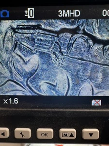 Toned Uncirculated 1963 Washington silver quarter - Large Die Chip Error - Picture 1 of 6