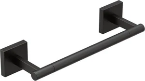 Toallero manual para baño Moen BP1886BL Triva 9", negro mate nuevo en caja - Imagen 1 de 1