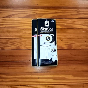 2 FootJoy StaSof 2024 Ladies Leather Golf Gloves Medium Right for LRH Players - Picture 1 of 1
