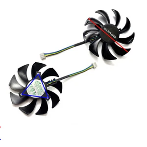 Grafikkarte Kühler Lüfter Cooling Fan für Saphir RX460 RX550 2G D5 ITX GA91S2M - Photo 1/5